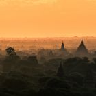Burma - Bagan Birds Flying