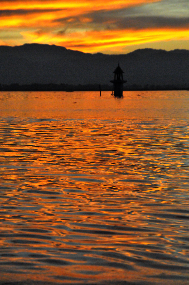 Burma - Inle Lake - Sonnenuntergang