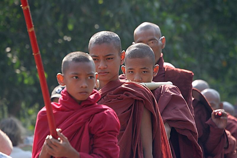 Burma - Monks