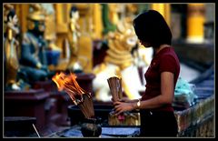 Burma / Yangon / Schwedagon Pagode 3