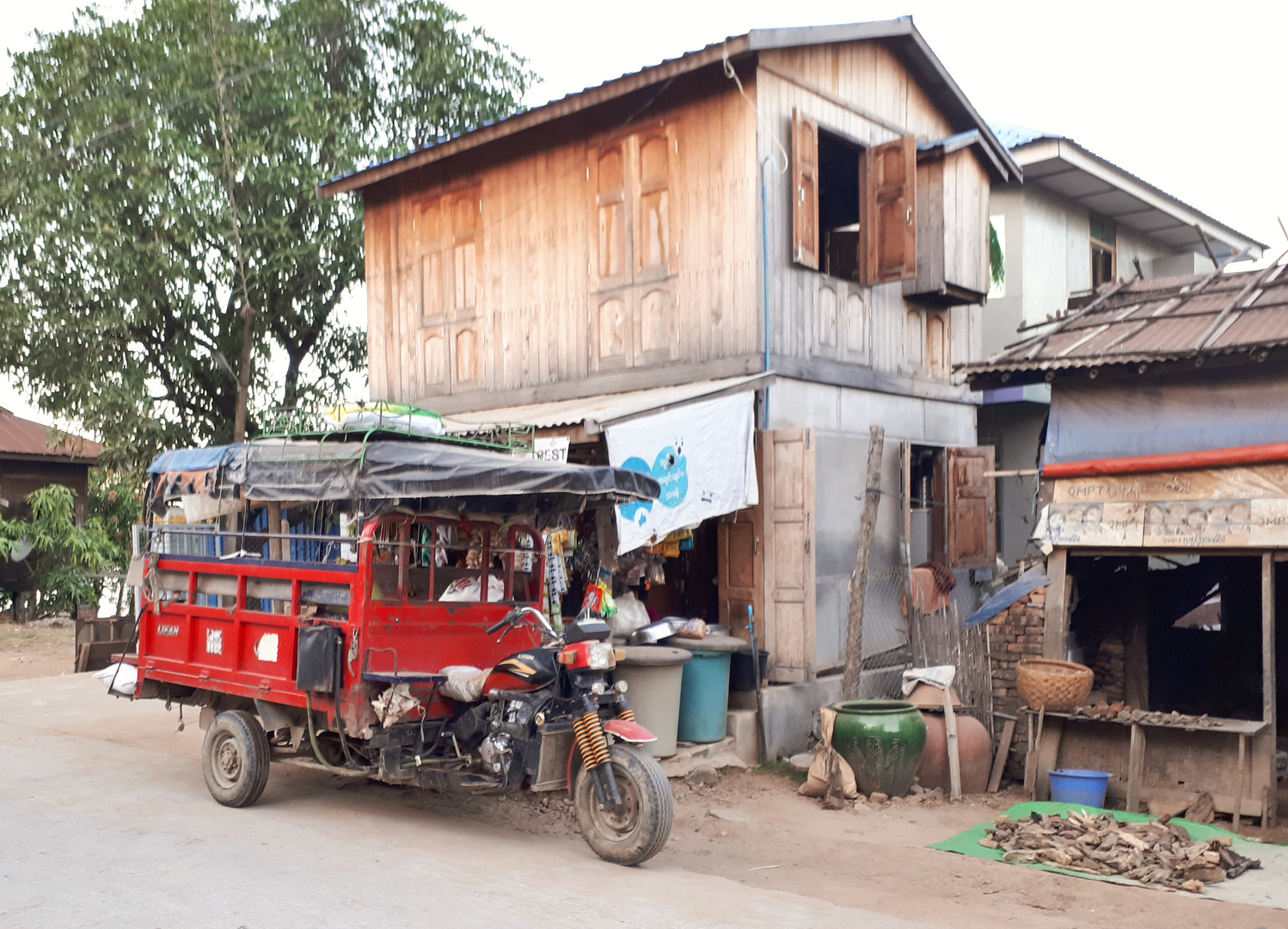 Burmese home-made Transporter