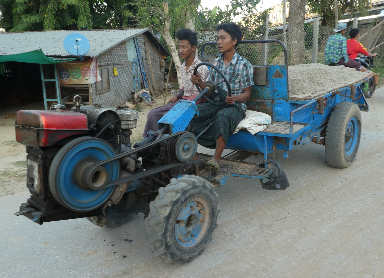 Burmese home-made Transporter