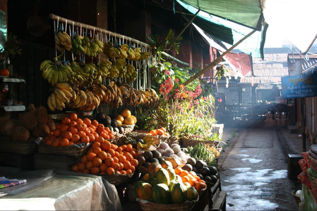 Burmesischer Supermarkt