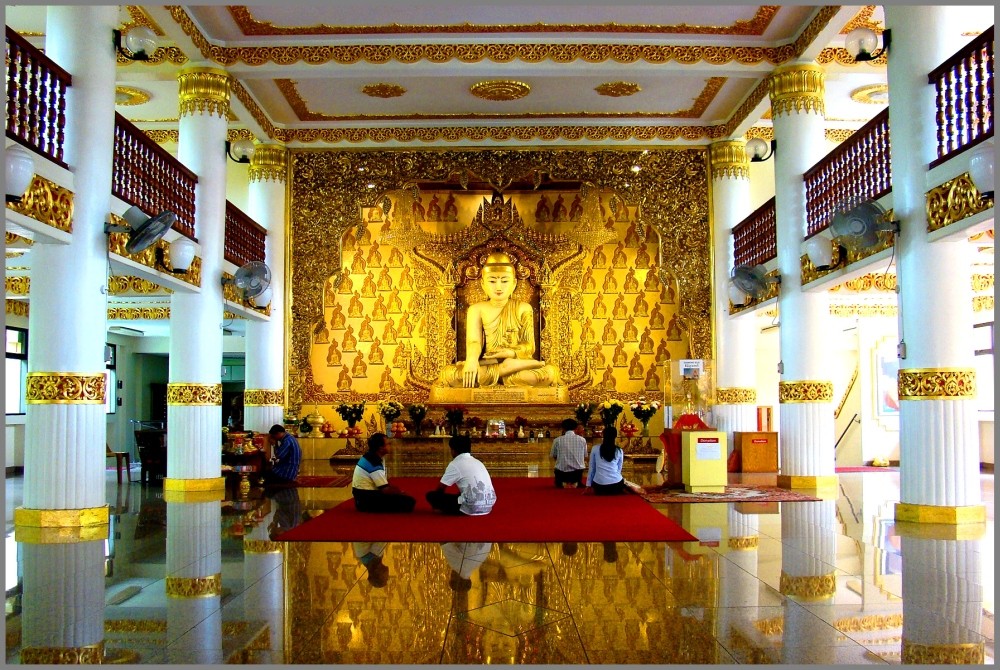 Burmesischer Tempel in Singapur