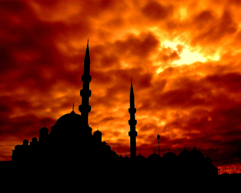 Burn Sky from istanbul - turkiye