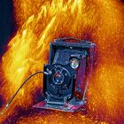 burning camera