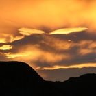 burning clouds at Benaco (Lago di Garda)