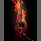 Burning Guitar