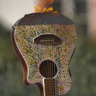 Burning Guitar