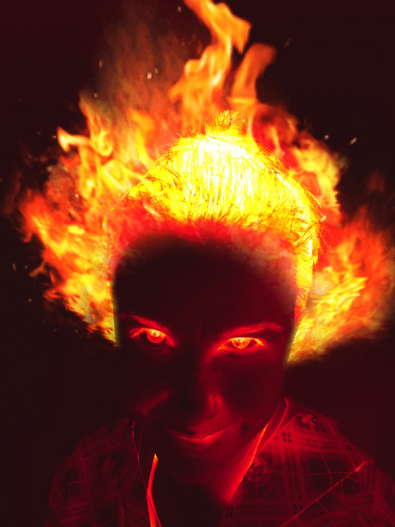 Burning Head