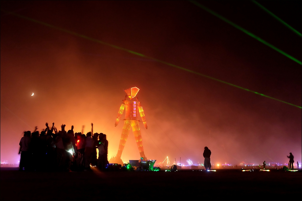 Burning Man 2014 - before the burn