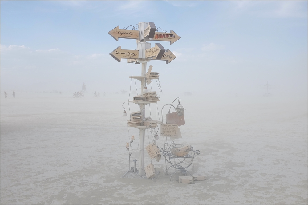 Burning Man 2014 - Signpost