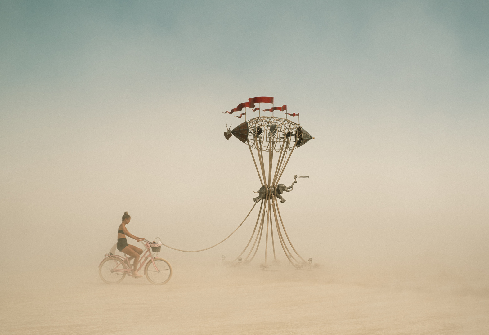 Burning Man Festival - Surreal