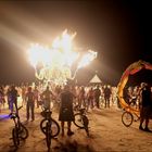 Burning Man - Feuerkrake