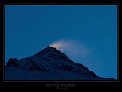 burning mountain