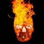 Burning Skull