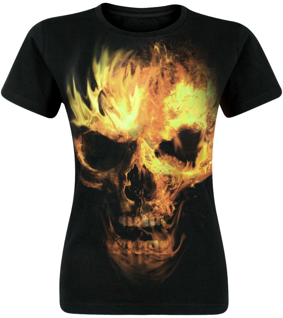 Burning Skull