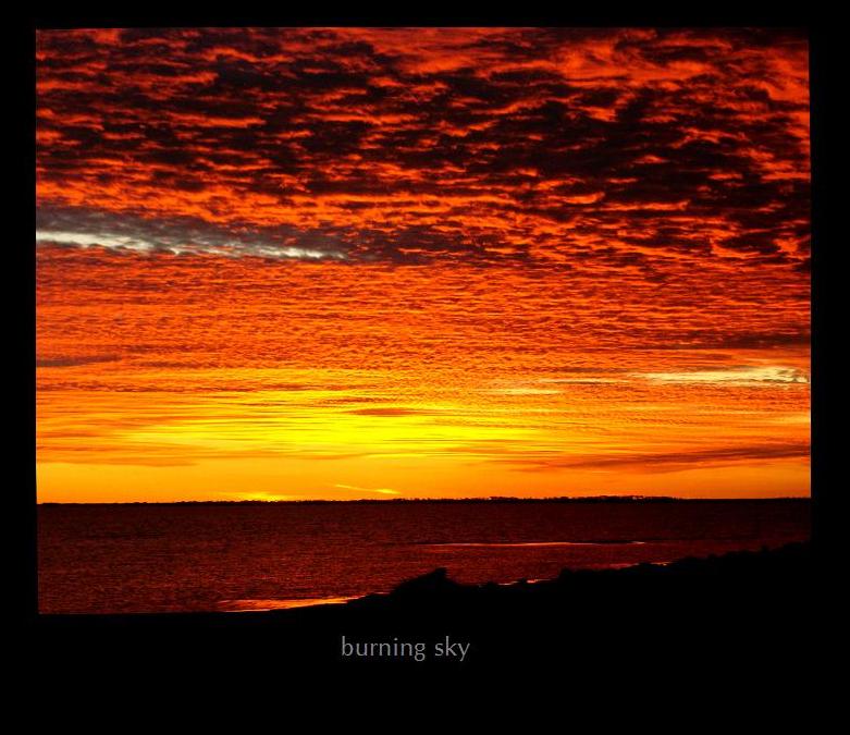 burning sky