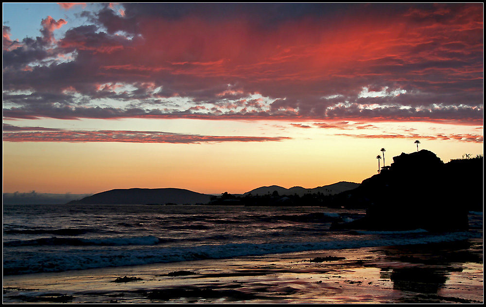 Burning Sky at Pismo Beach