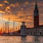 Burning sky at San Giorgio Maggiore