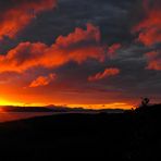 Burning Sky over Skye