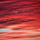 Burning Sky Over The Andes