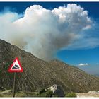 burning Swartberg Pass