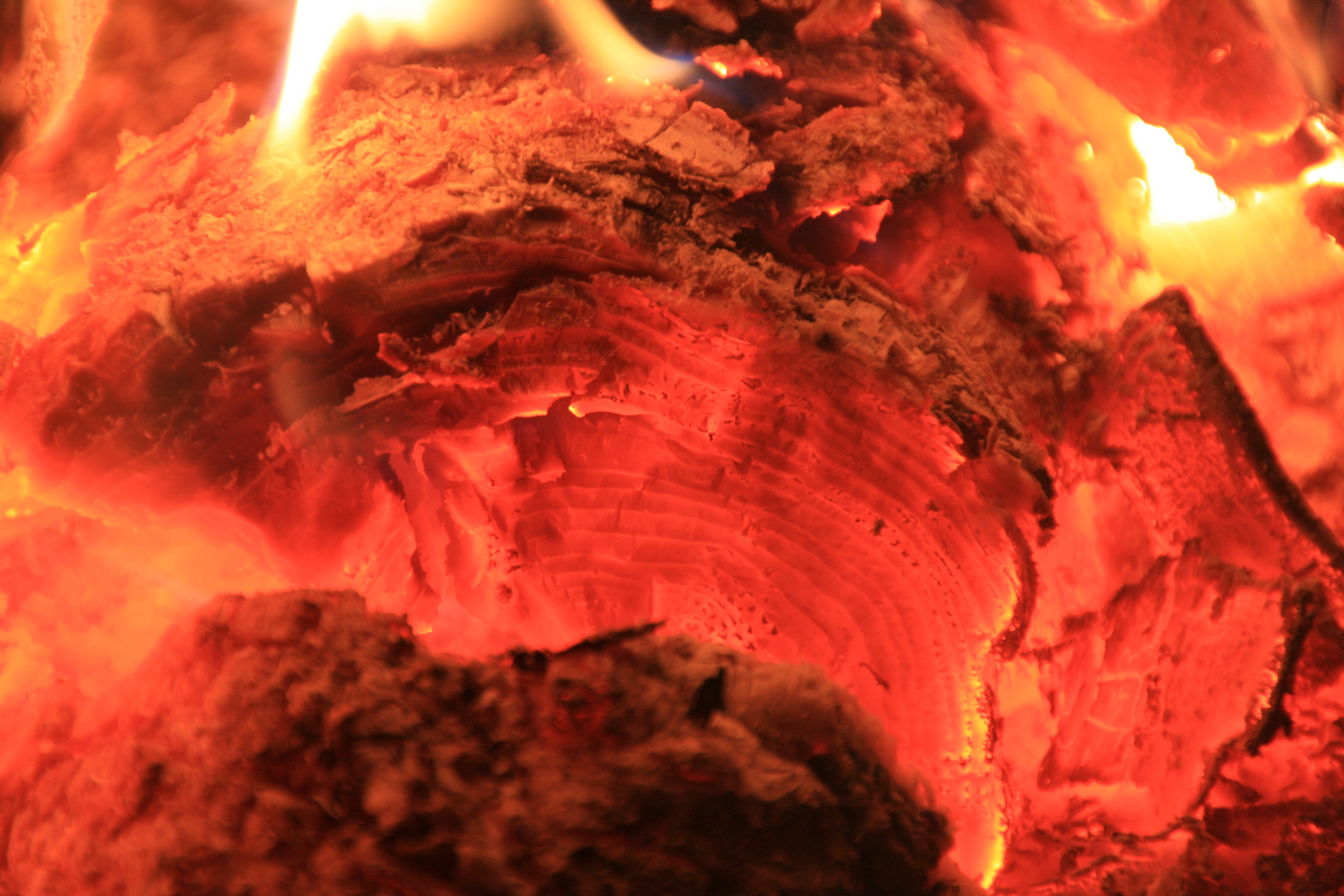 Burning Wood