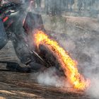 Burnout Show der Streetfighter Brazzeltag 2016 Speyer