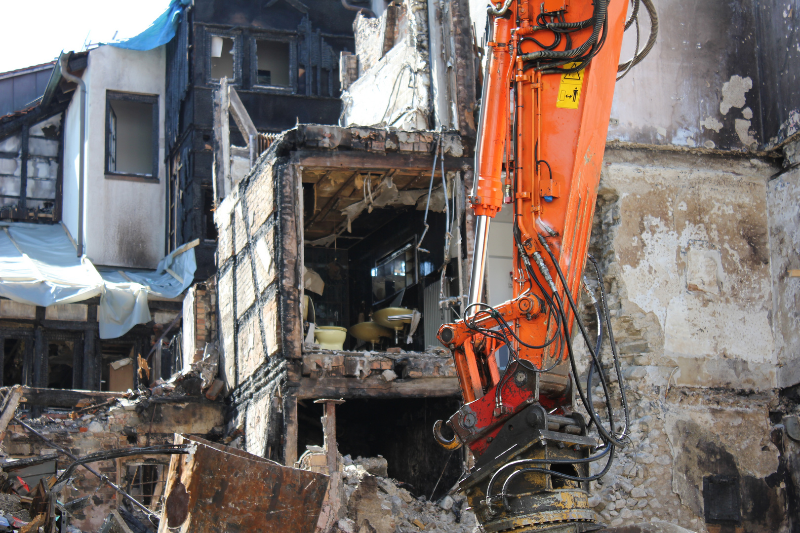 Burnt Down House (Historic Town Constance)