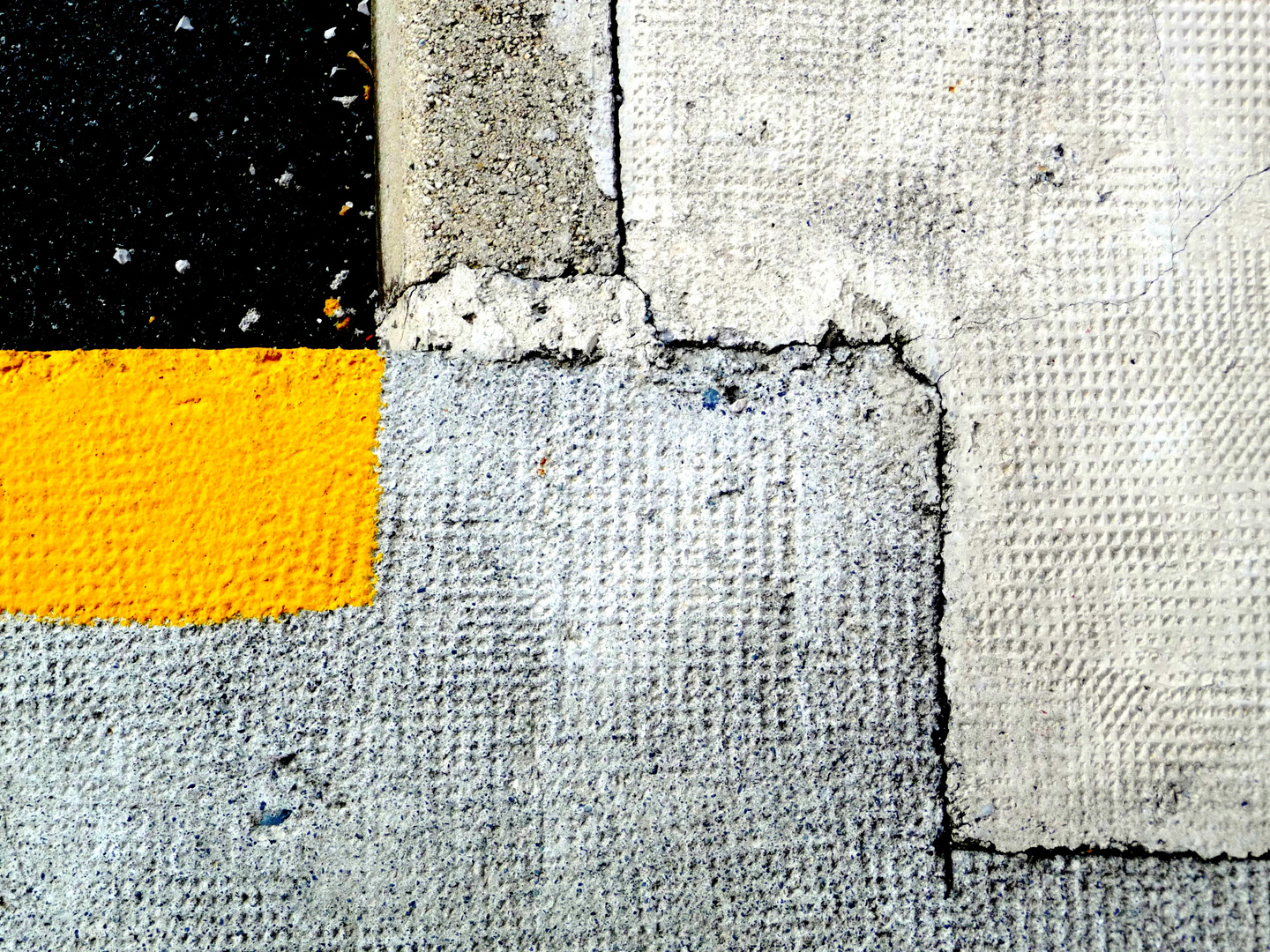 Burri, Mondrian e il Marciapiede