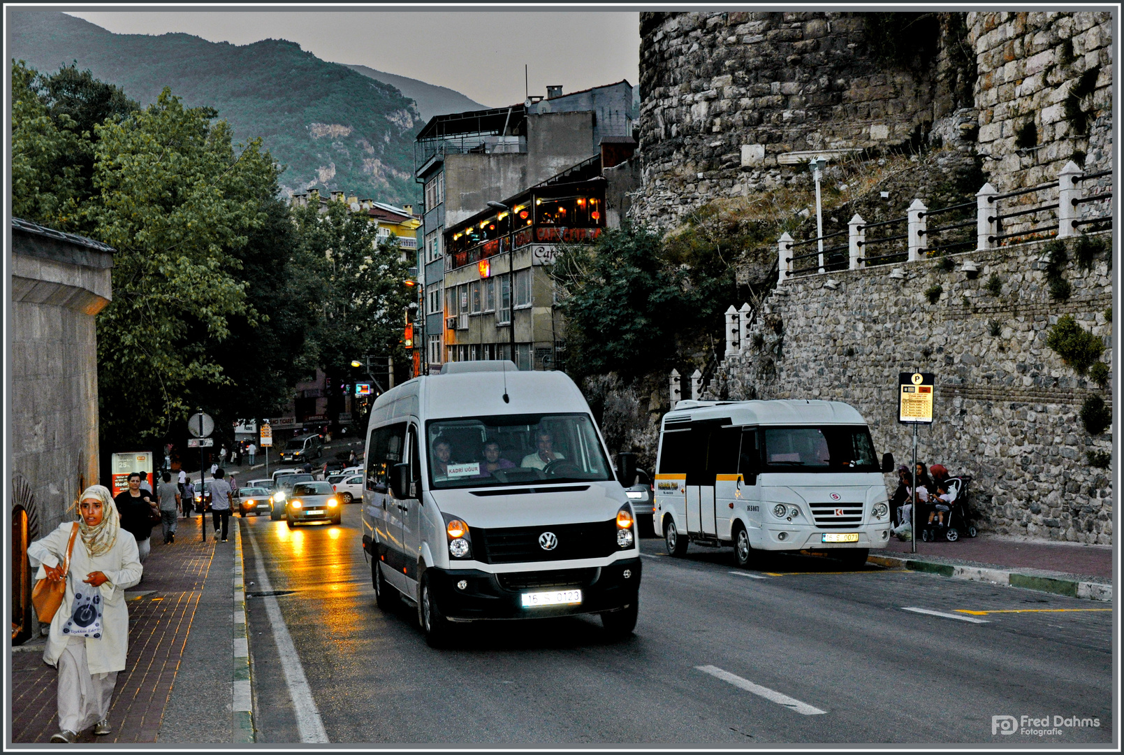 Bursa am Abend