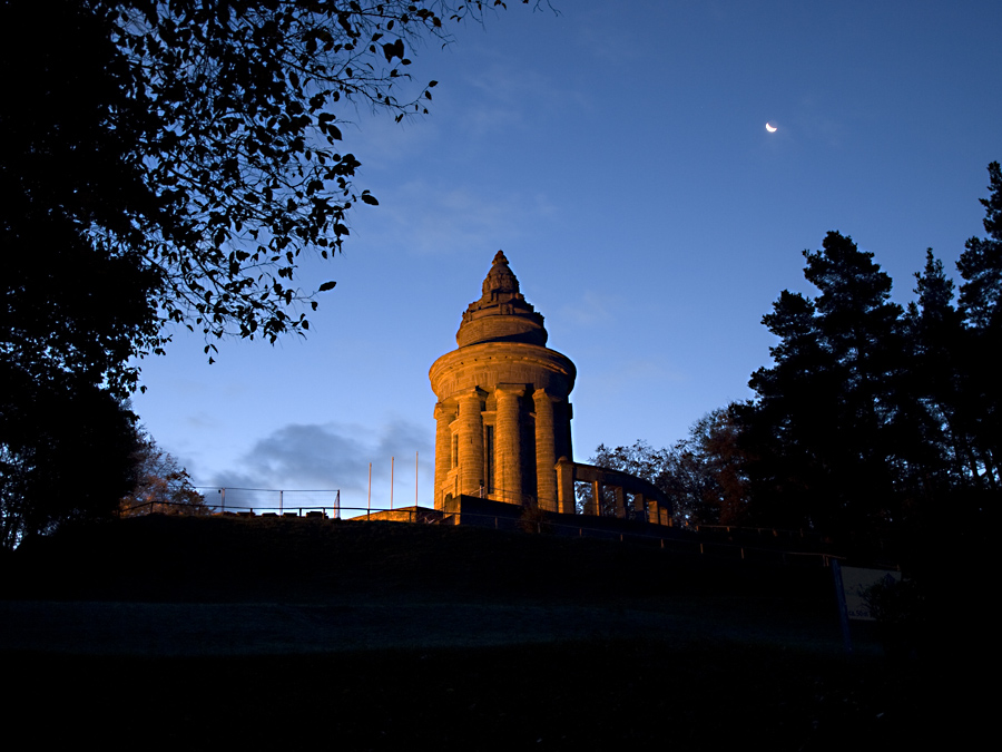 Burschenschaftsdenkmal, von wo man auch die Wartburg und Eisenach sehr gut sehen kann (nur zur Info,