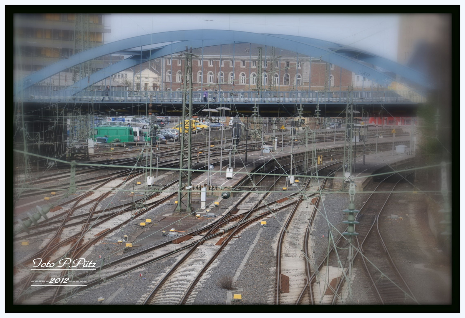 Burtscheider Brücke, Aachen Hauptbahnhof