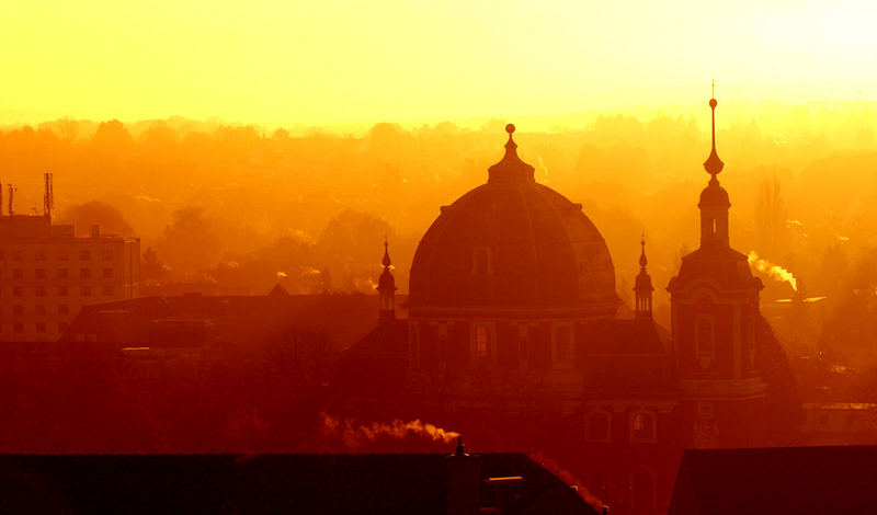 Burtscheider Skyline im Sunset