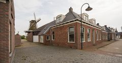 Burum - Herestraat - Windmill "Windlust" 