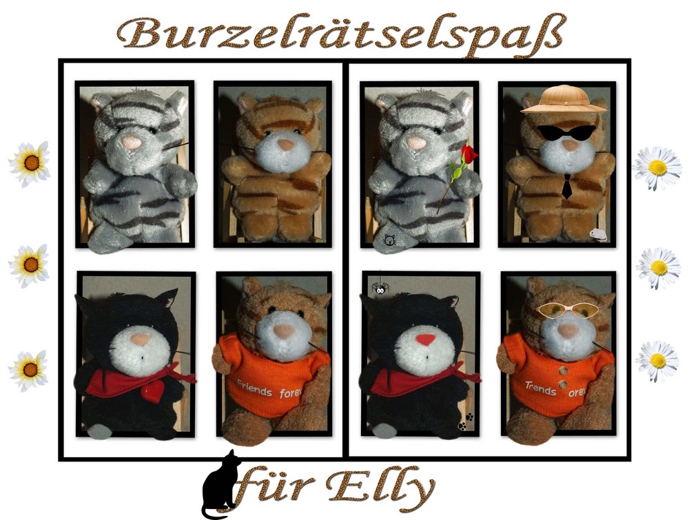 Burzelrätselspaß für Elly