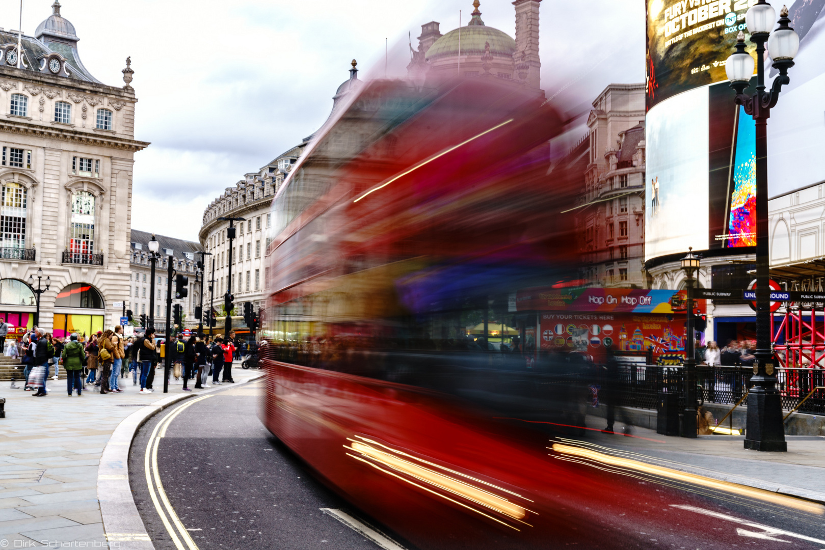 Bus am Picadilly Circus