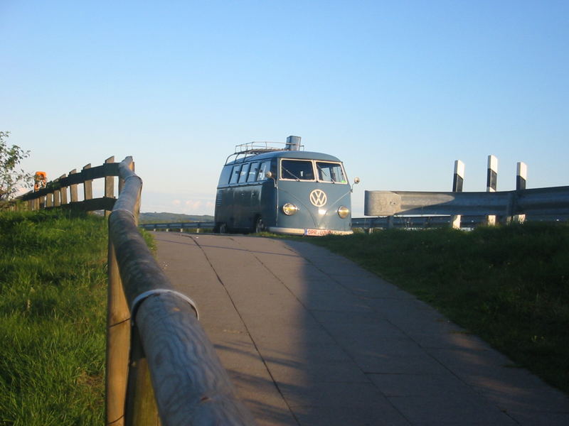 Bus auf großer Fahrt