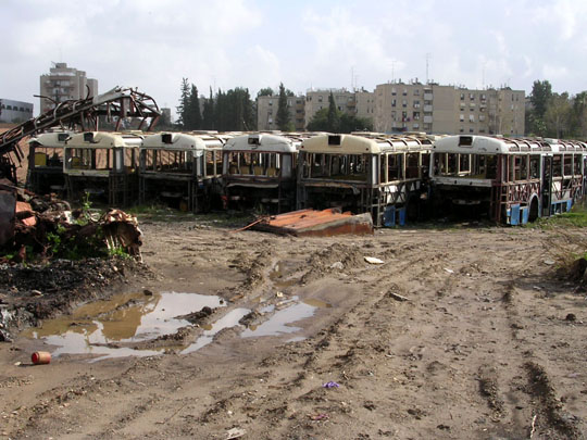 Bus cemetery