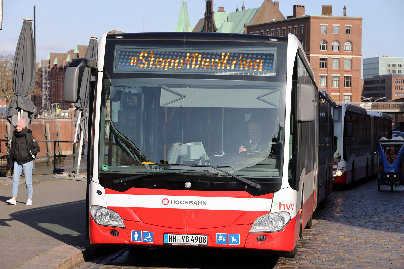 Bus des ÖV Hamburg