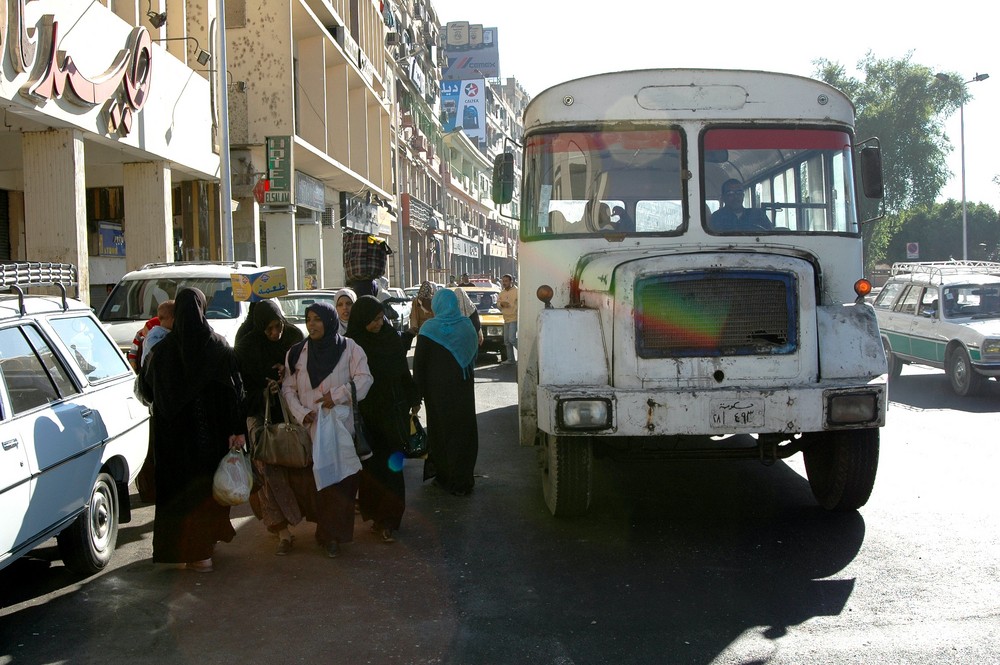 Bus in Assuan