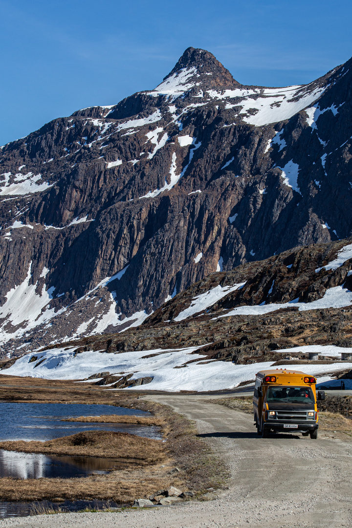 Bus in Grönland Sisimiut