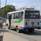 Bus in Kathmandu