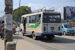 Bus in Kathmandu