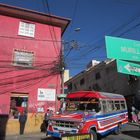 Bus in La Paz Bolivia