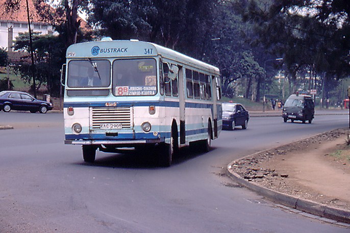 Bus in Nairobi
