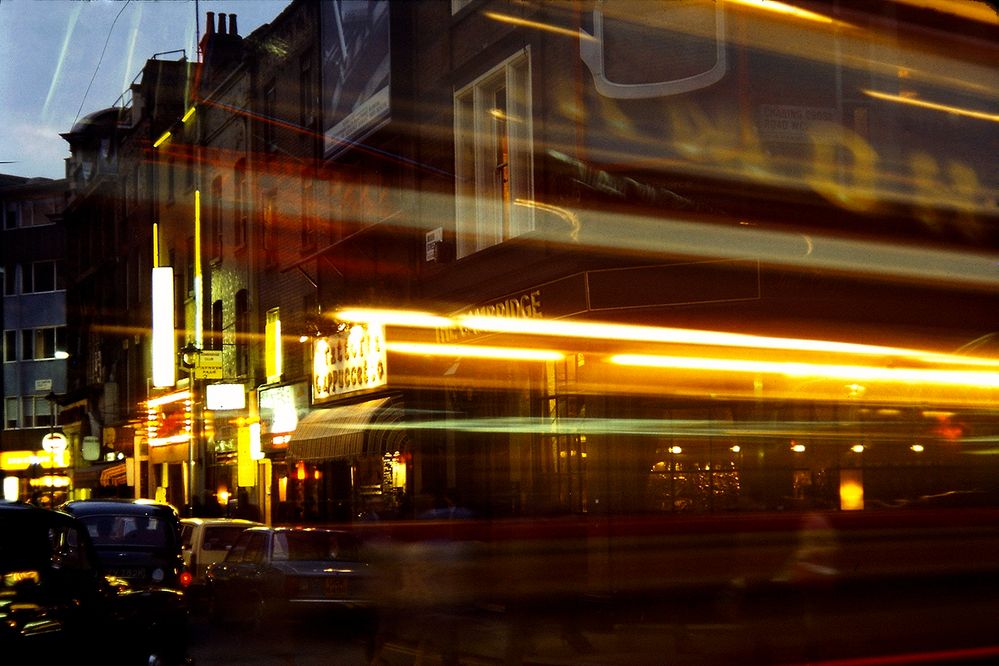 Bus in Soho