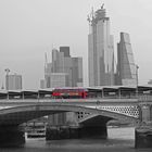 bus on blackfriars bridge