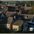 bus passing through corfe castle village